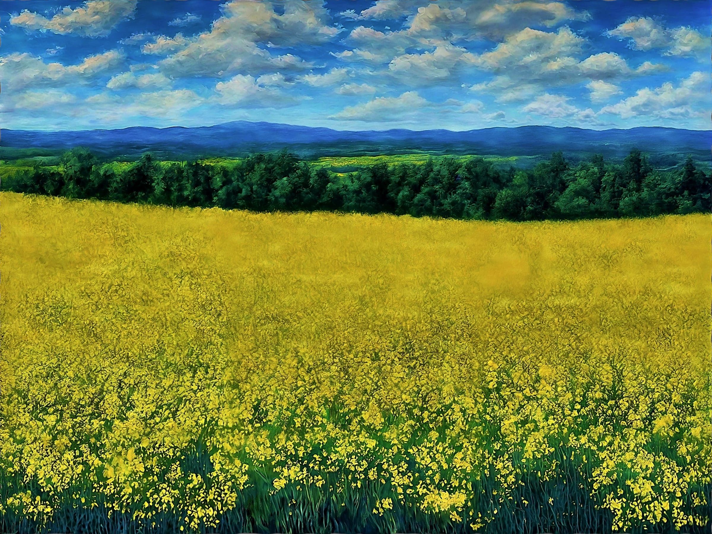 Ravenna Canola Field